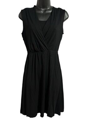 CALVIN KLEIN Sleeveless Black Dress